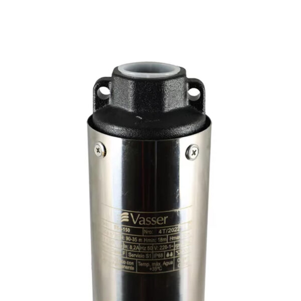 Bomba Sumergible De Pozo Vasser Motorarg Bs4 100 1 Hp
