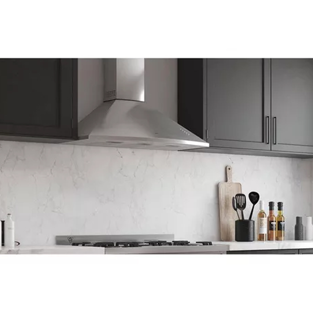 Extractor purificador de cocina TST Lanin ac. inox. de pared 900mm x 295mm x 510mm acero inoxidable 220V - Imagen 4