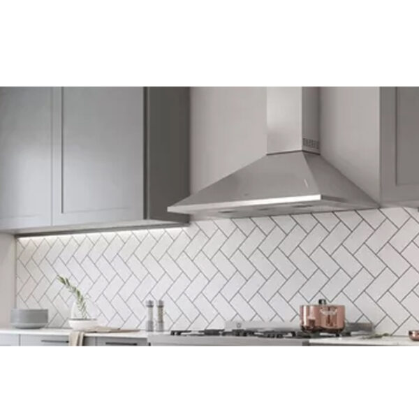 Extractor purificador de cocina TST Traful ac. inox. de pared 900mm x 250mm x 510mm acero inoxidable 220V - Imagen 4