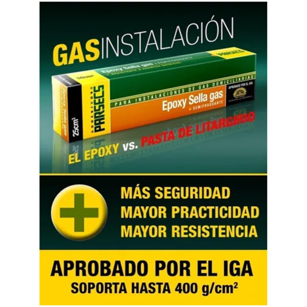 Sella Roscas Epoxy Para Gas Semifraguante Parsecs 25 Cm3 - Imagen 2