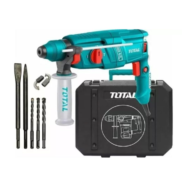Rotomartillo electroneumático Total TH308266 turquesa frecuencia de 50Hz/60Hz con 800W de potencia 220V-240V - Imagen 6