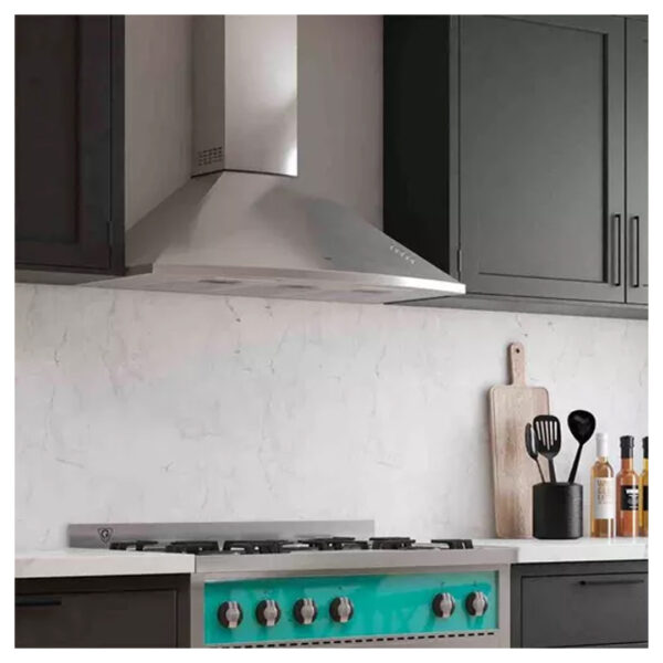Extractor purificador de cocina TST Lanin ac. inox. de pared 600mm x 295mm x 510mm acero inoxidable 220V - Imagen 3