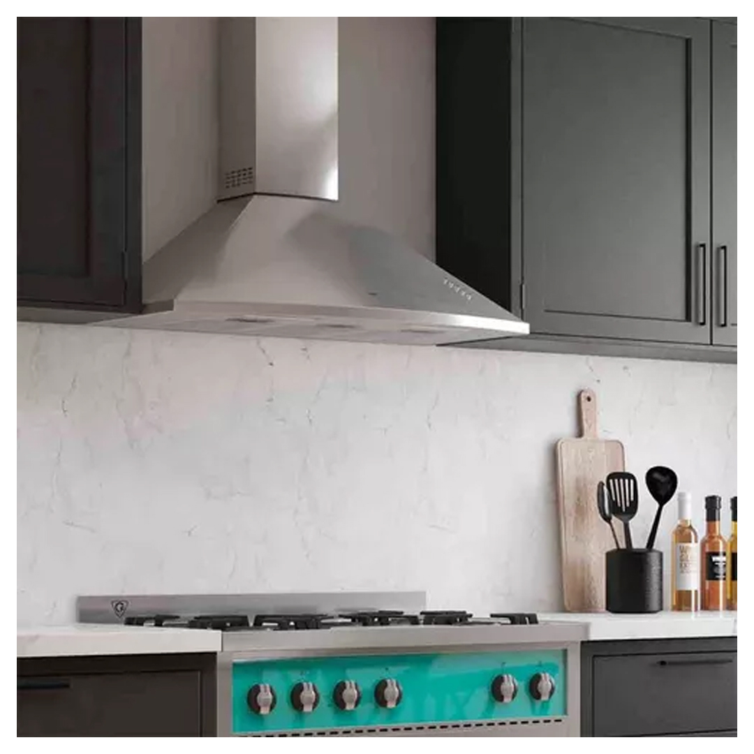 Extractor purificador de cocina TST Lanin ac. inox. de pared 600mm x 295mm x 510mm acero inoxidable 220V - Imagen 3