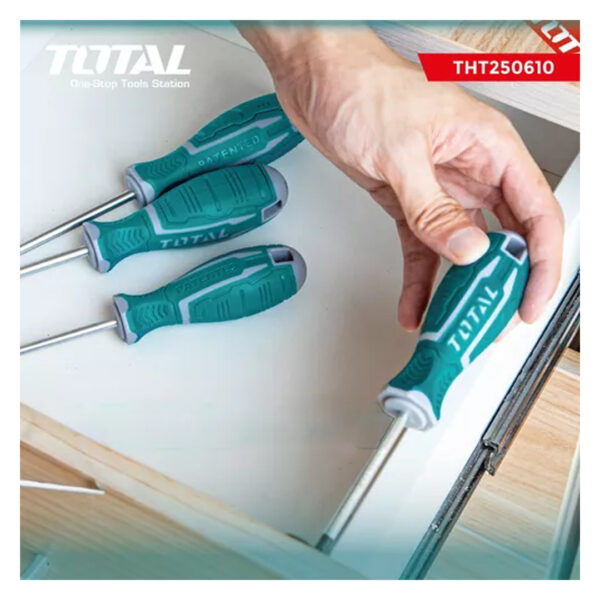Set De 10 Destornilladores Juego Industrial Total Plano Ph - Imagen 4