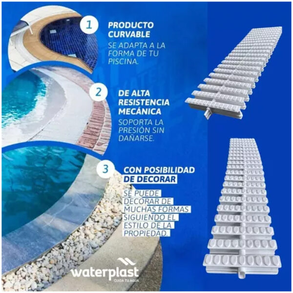 Rejilla Guardaganado Lineal Desague Pluvial Flexible 10x50 - Imagen 7