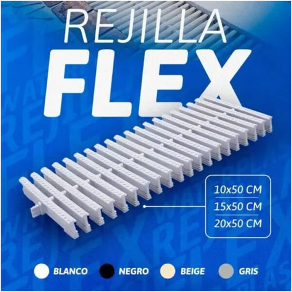 Rejilla Guardaganado Lineal Desague Pluvial Flexible 10x50 - Imagen 5
