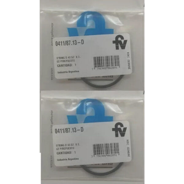 Repuesto Fv O´ring Monocomando Cocina Temple 411/87.13-d