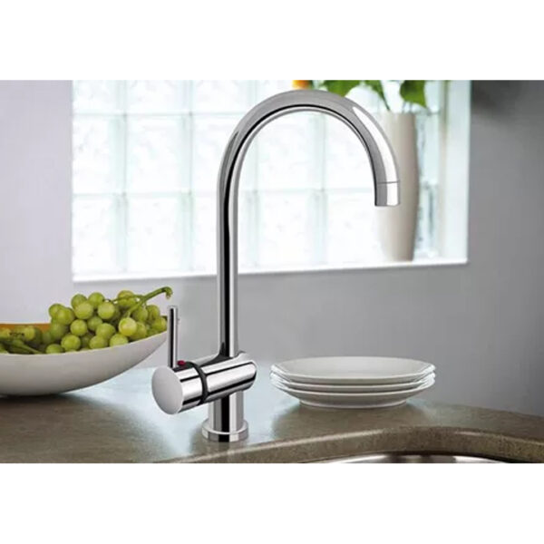 Grifo de cocina monocomando Peirano Marbella 20-121 cromo acabado cromado - Imagen 2