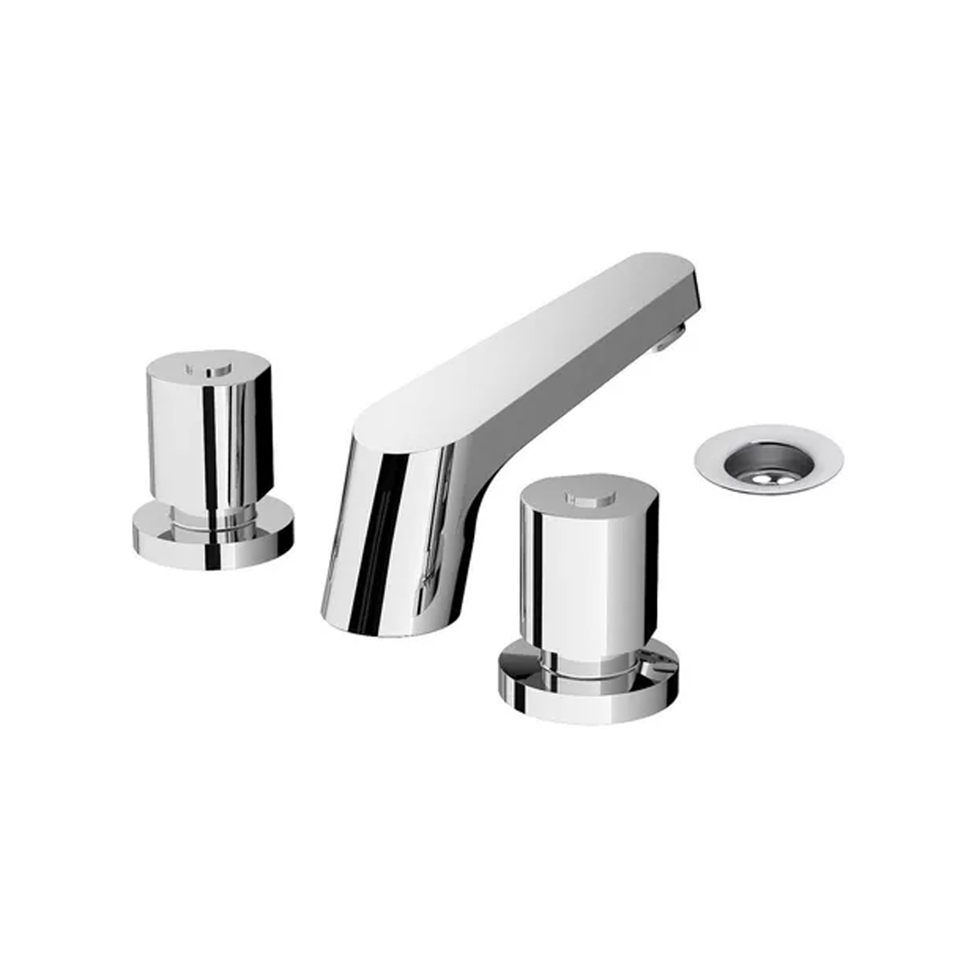 Grifería de baño FV Oberá 0207/G5 color cromo y acabado cromado