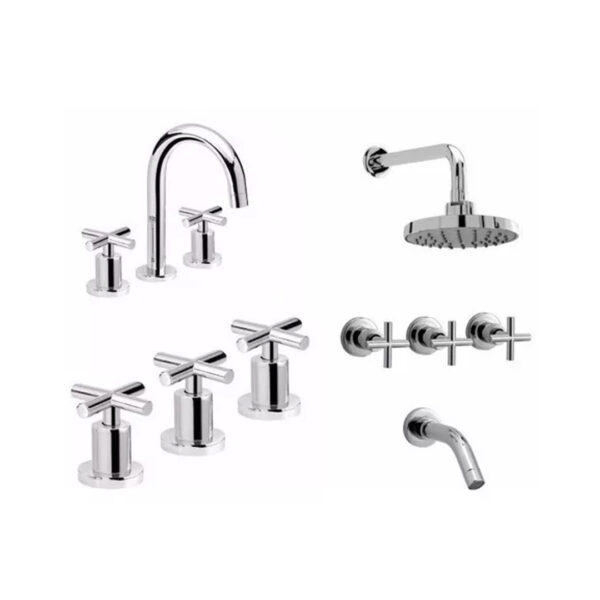 Griferia Peirano Valencia Ceramico Ducha Lavatorio Bidet