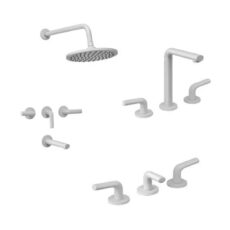 Kit Combo Ducha+lavatorio+bidet Live Peirano White