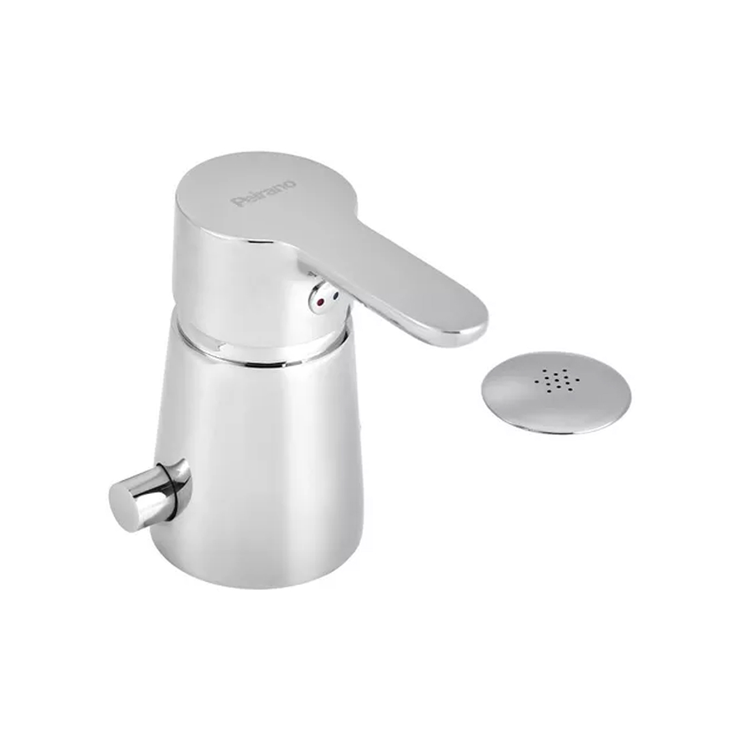 Grifería De Baño Peirano Adra Bidet Color Plateada Y Acabado Plateado