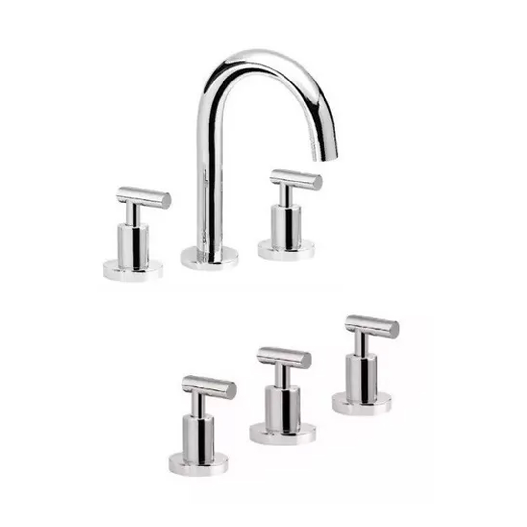 Griferia Peirano Adra Cierre Ceramico Lavatorio Y Bidet