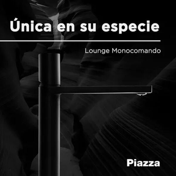 Piazza Lounge 10702NE Negro Mate - Imagen 7