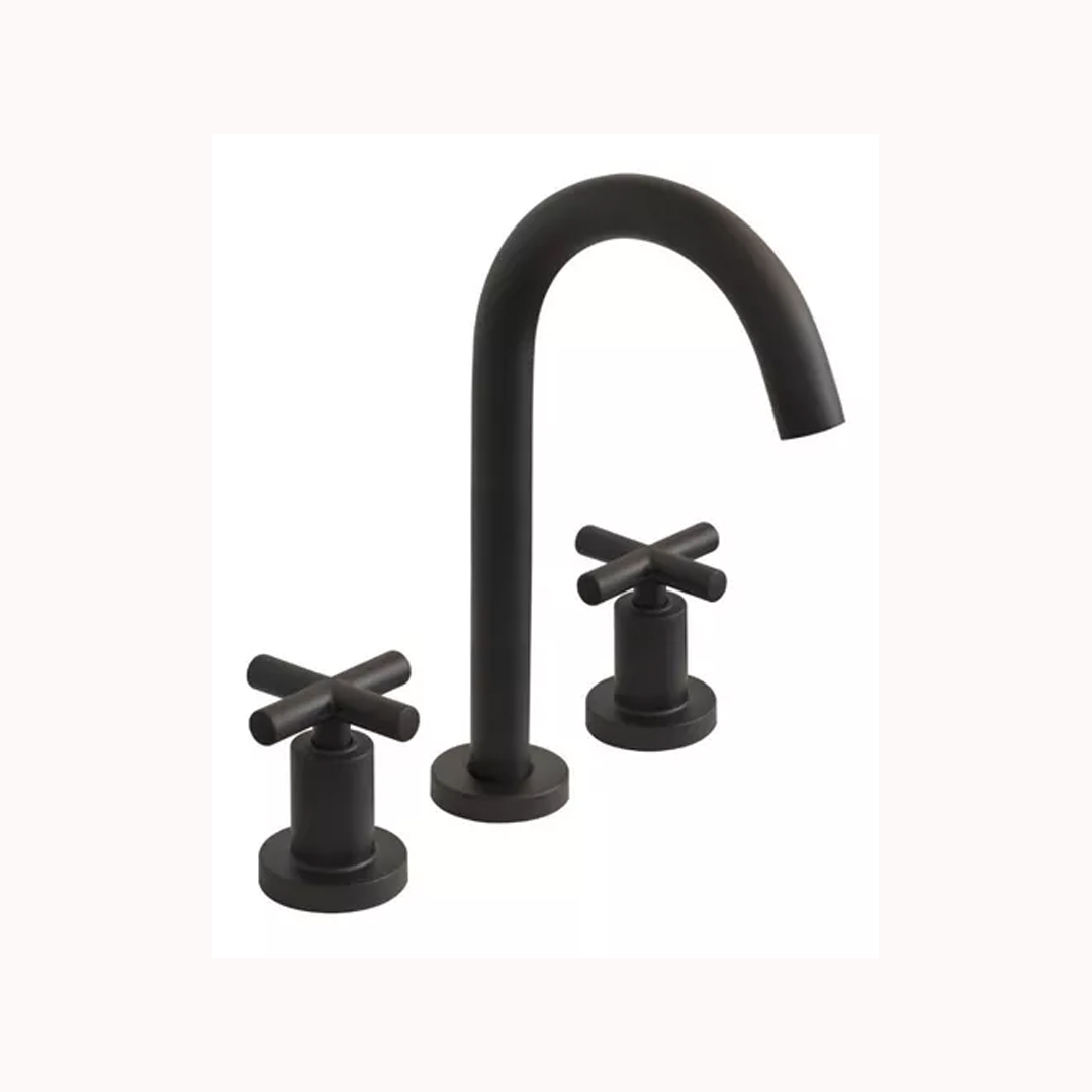 Griferia Negra Black Velvet Vintage Peirano Cierre Ceramico - Imagen 2