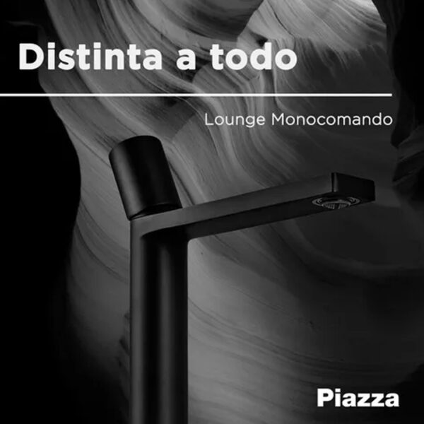 Piazza Lounge 10702NE Negro Mate - Imagen 6