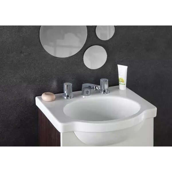 Grifería de baño FV Oberá 0207/G5 color cromo y acabado cromado - Imagen 4