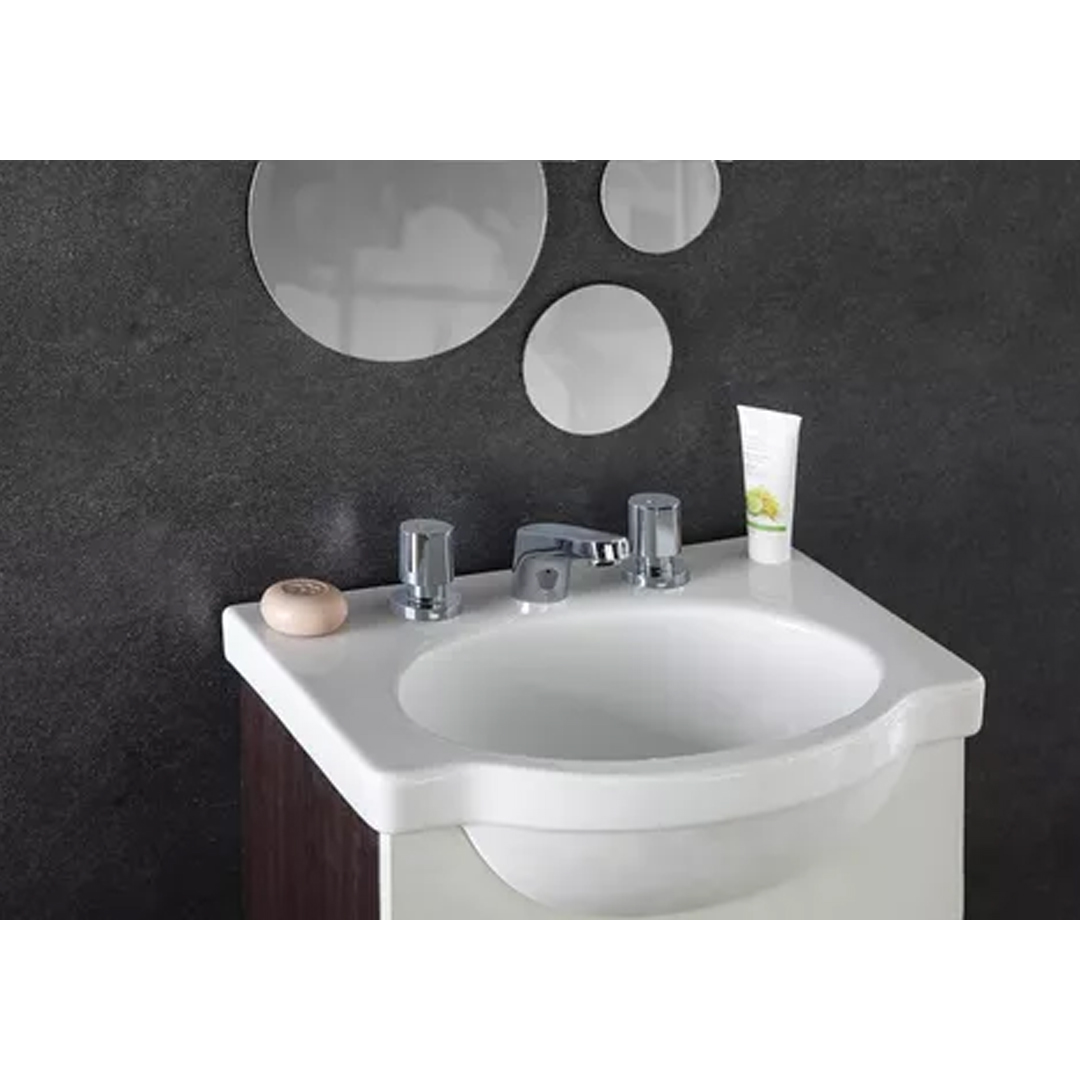 Grifería de baño FV Oberá 0207/G5 color cromo y acabado cromado - Imagen 4