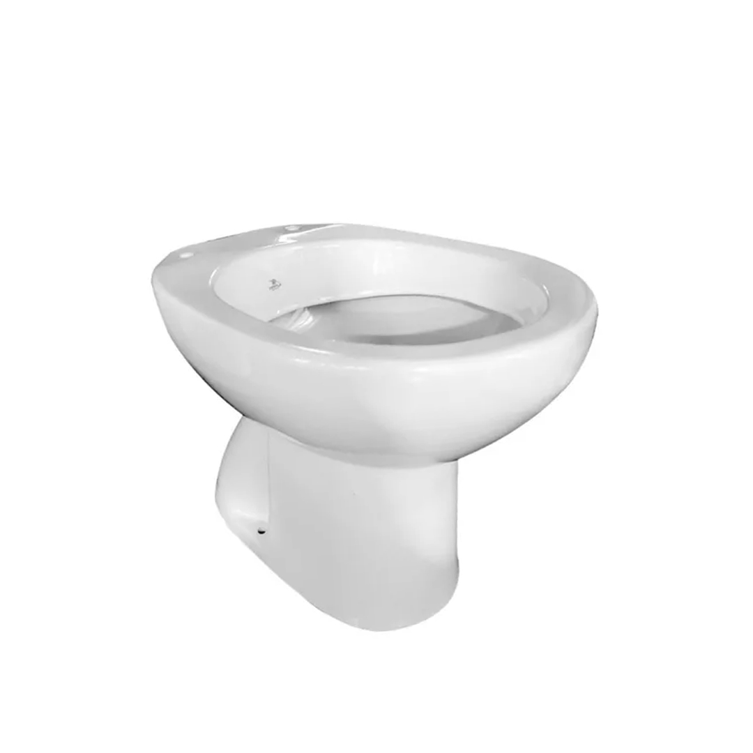Inodoro Corto Onix Pringles Porcelana Sanitaria Blanco