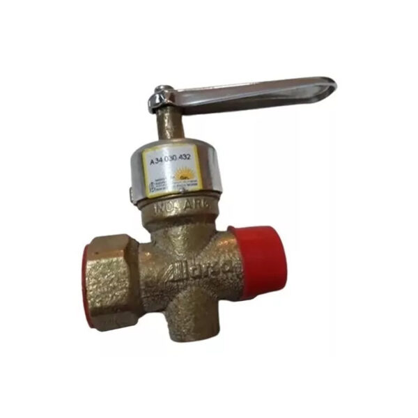 Llave De Paso Gas Aprobada Con Camapana 3/4 Pulgada Alarsa