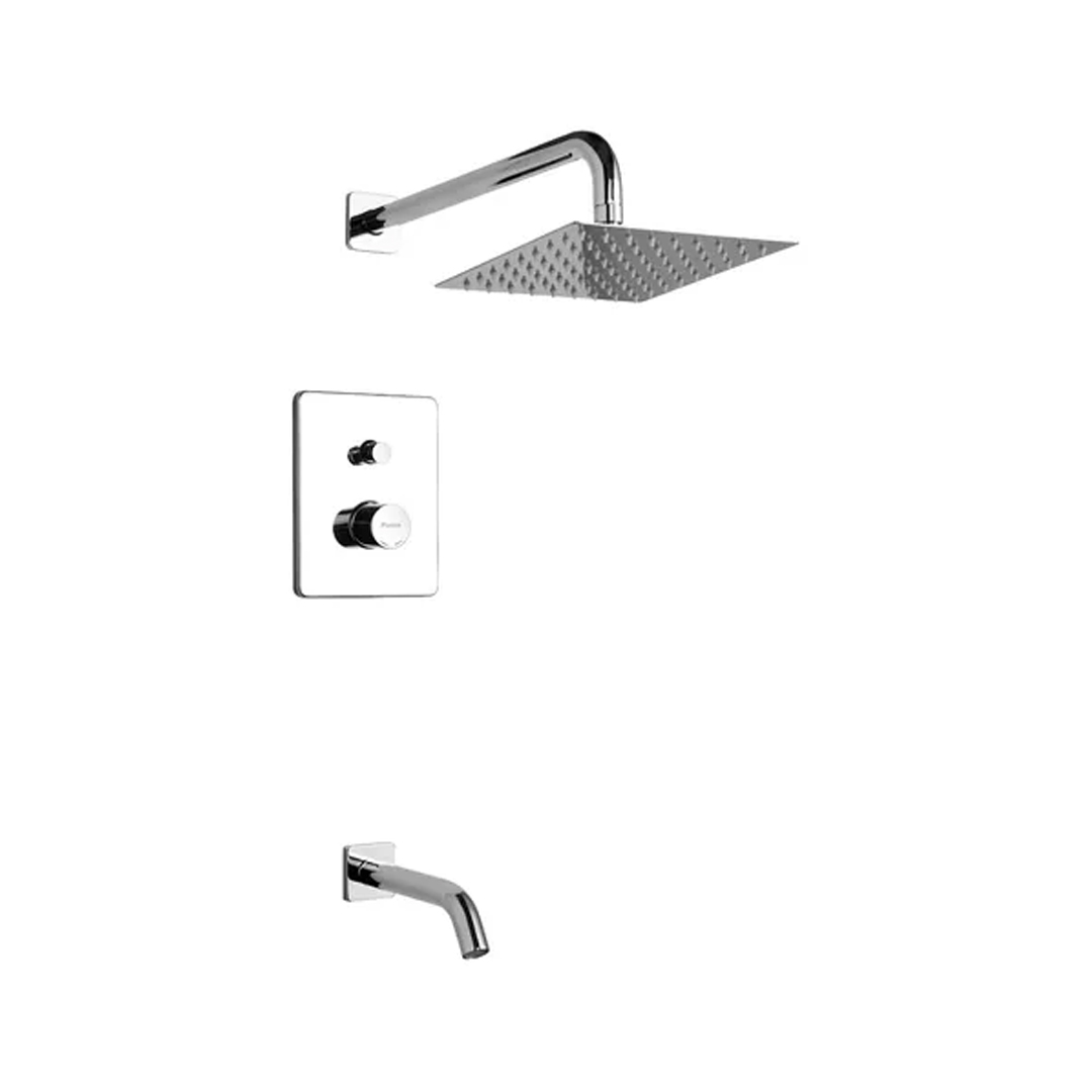 Grifería Piazza Lounge Baño Ducha + Lavatorio Alto + Bidet - Imagen 2