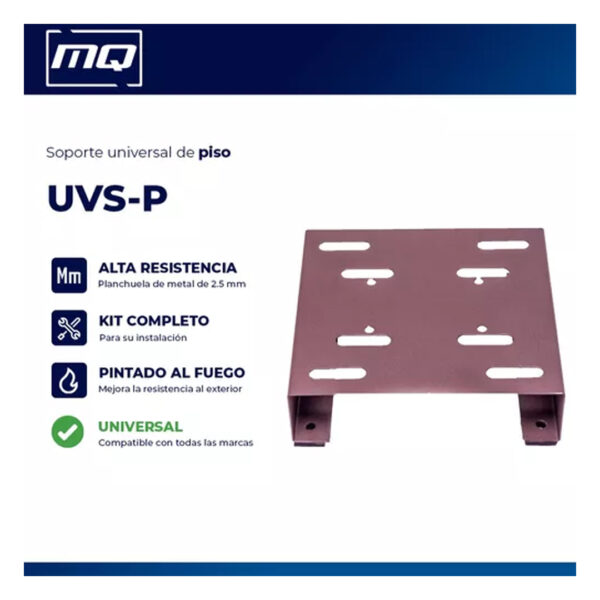 Soporte Bomba Presurizadora Generico Para Piso Mq Reforzado - Imagen 3