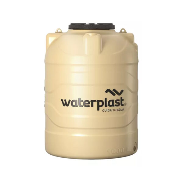 Tanque De Agua Waterplast Tricapa Dual Plus 1000 Litros Color Beige Apto exterior y Cisterna