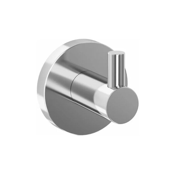 Kit Accesorios Baño Cromo Genebre Barral Percha Porta Rollo - Imagen 3