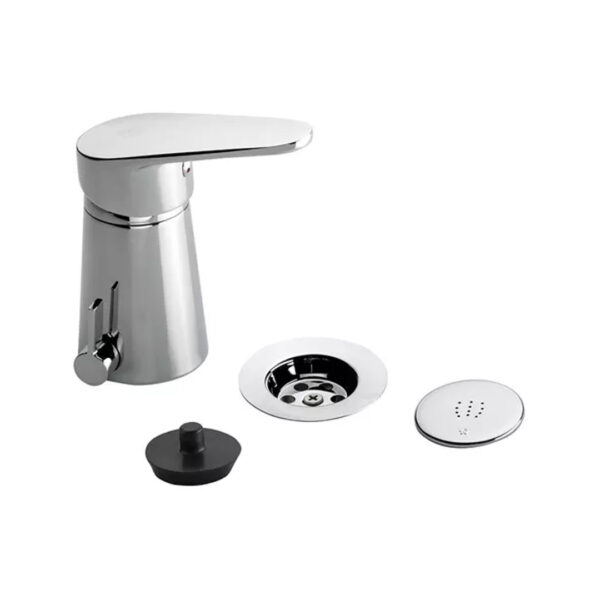 Grifería De Bidet Fv M4 Compacta 0189/m4-cr Acabado Brillante Color Plateado