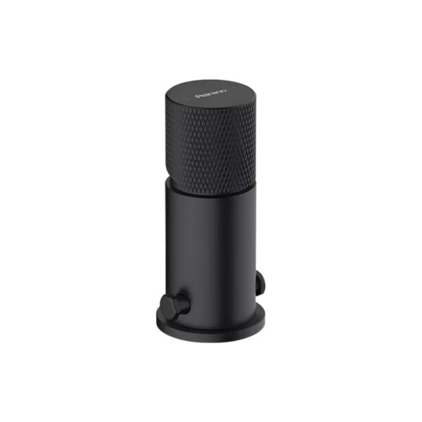 Grifería Baño Bidet Peirano Monocomando Fabric Black 70-200n