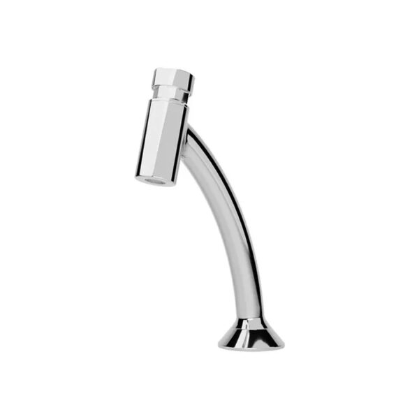 Grferia Pressmatic Temporizador Mesada Alto Pvc Baño Cocina - Imagen 2