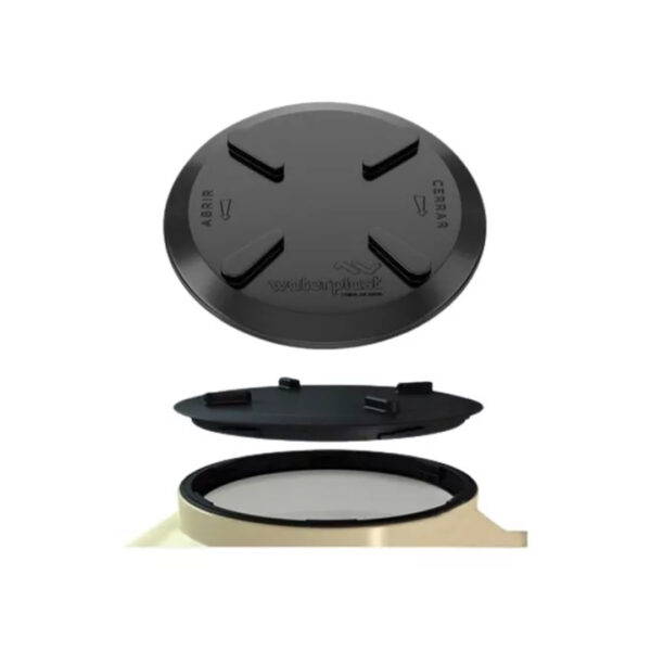 Tanque de agua Waterplast Ultradelgado tricapa vertical polietileno 510L de 172 cm x 62 cm - Imagen 3