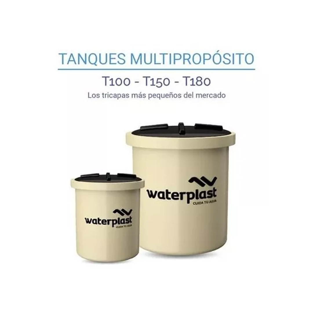 Tanque Agua Expansión Calefaccion 150 Litros Tricapa Water - Imagen 3