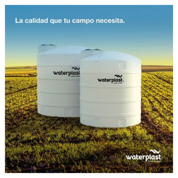 Tanque de agua Waterplast Vertical Tricapa polietileno 5000L de 209 cm x 193 cm - Imagen 5