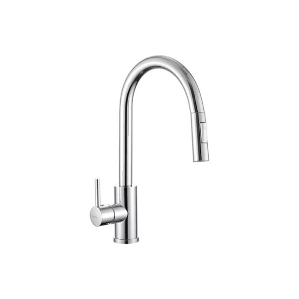 Peirano Valencia 20-122 griferia monocomando cocina cromo extensible acabado cromado color plateado