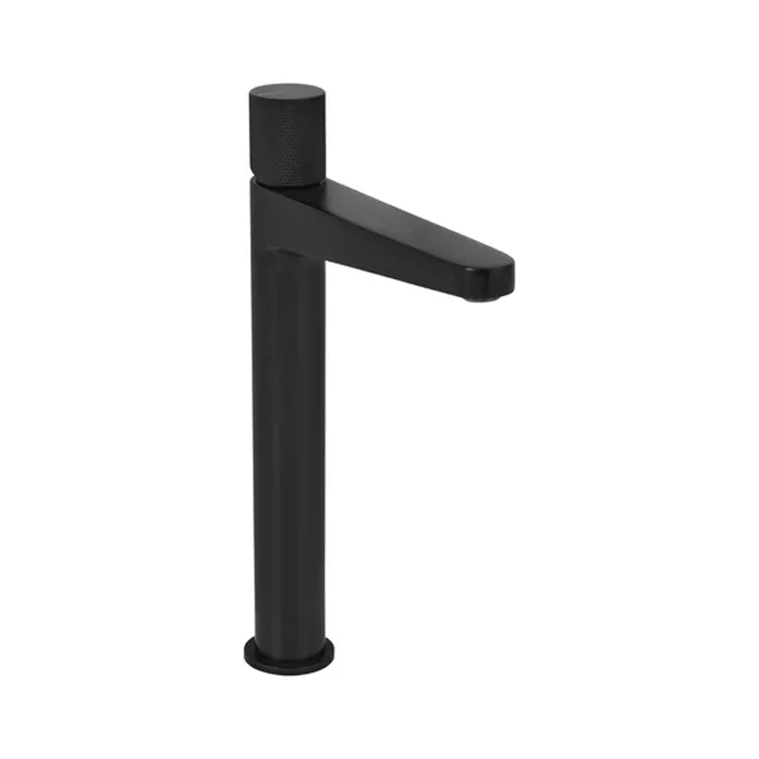 Grifería De Baño Peirano Fabric Black 61-200n Monocomando Acabado Mate Color Negro