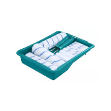 Kit Pintura 13 Piezas 10 Rodillos + Bandeja Pintor Total Profesional