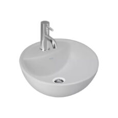 Bacha de baño de apoyar Ferrum Tori L247K blanco