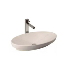 Bacha de baño de apoyar Ferrum Tori L321K blanco