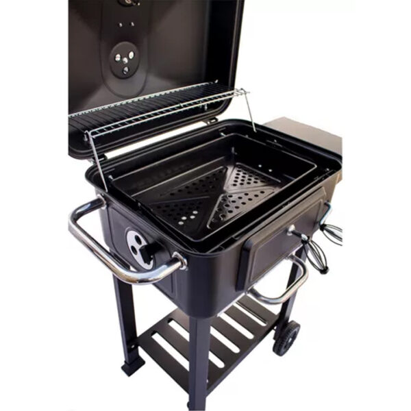 Parrilla De Campo Xs Bbq Grill Movil Mesada Carbon Leña Color Negro - Imagen 2