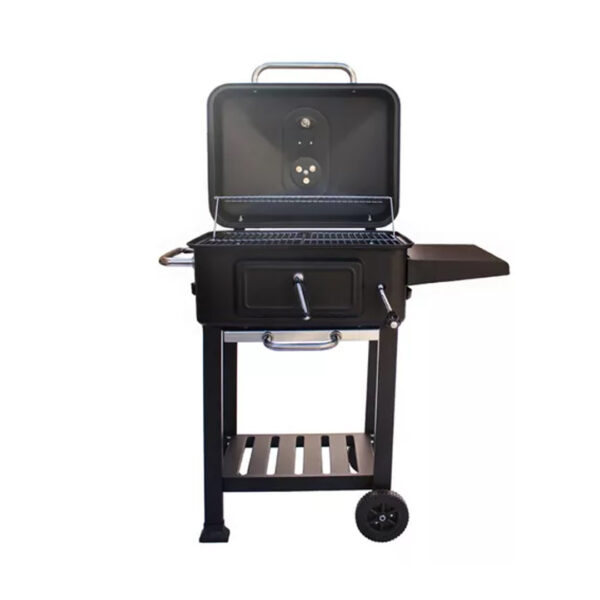 Parrilla De Campo Xs Bbq Grill Movil Mesada Carbon Leña Color Negro - Imagen 3