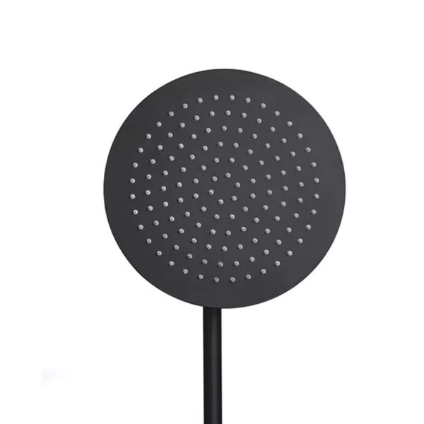 Griferia Ducha Peirano Monocomando Fabric Black 80-200n Acabado Mate Color Negro - Imagen 4