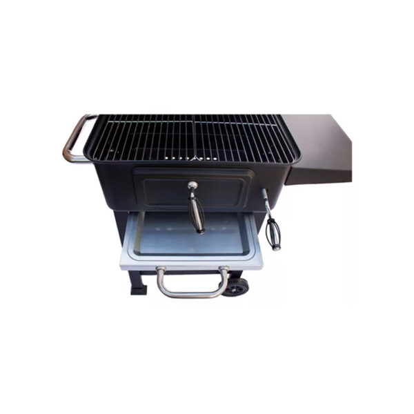 Parrilla De Campo Xs Bbq Grill Movil Mesada Carbon Leña Color Negro - Imagen 4