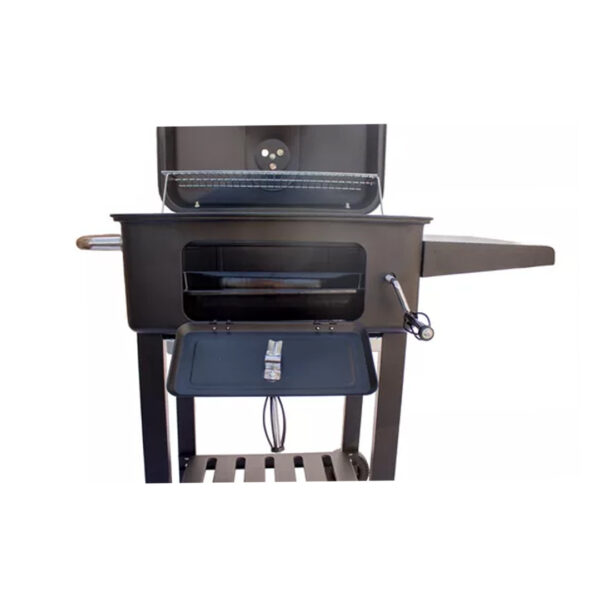 Parrilla De Campo Xs Bbq Grill Movil Mesada Carbon Leña Color Negro - Imagen 5