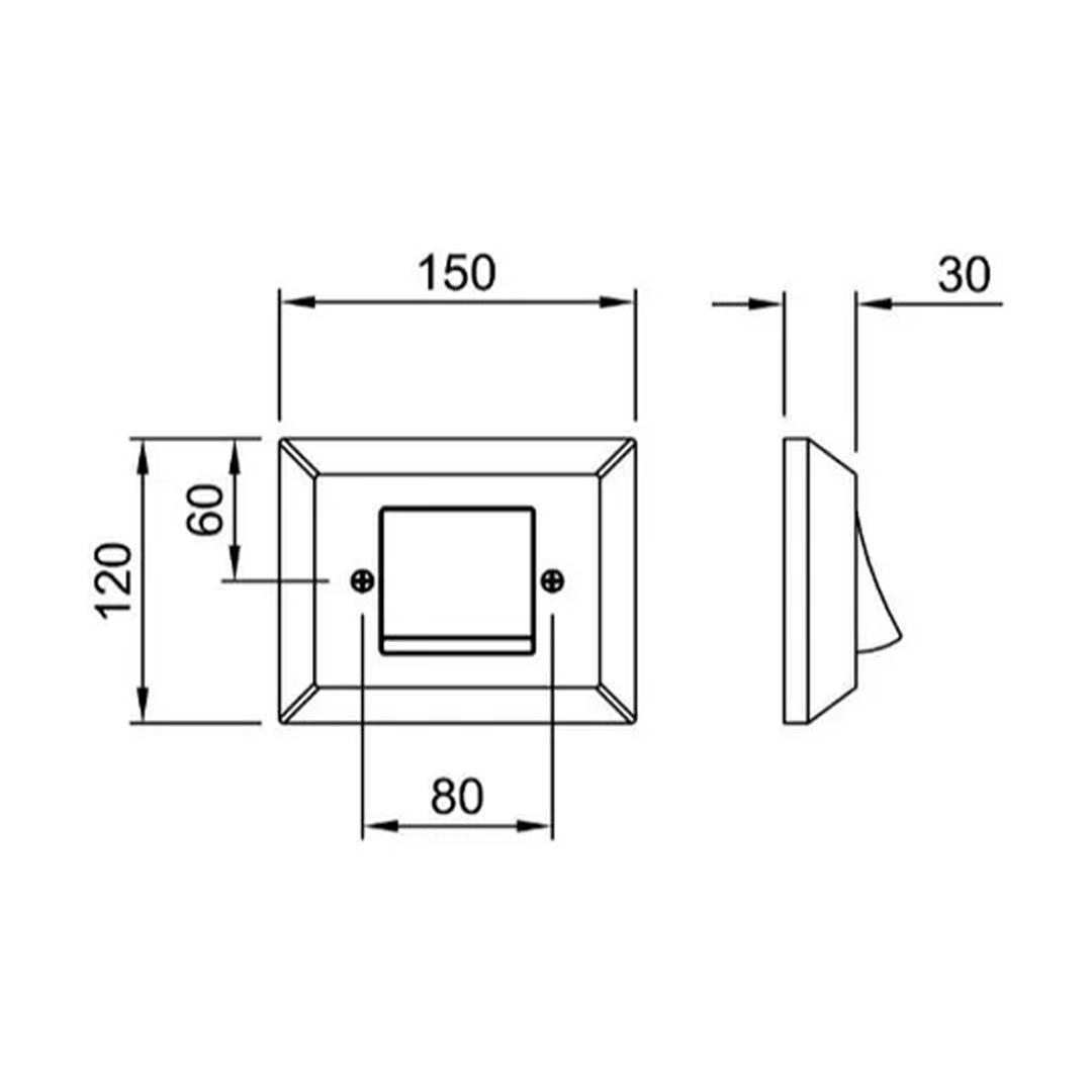 Válvula Descarga Para Inodoro Cromo Temporizada Griferia Peirano Tecno 02-010 Tapa Tecla - Imagen 2