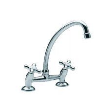 Grifo de cocina doble comando FV 16 Malena 0416/16 cromo