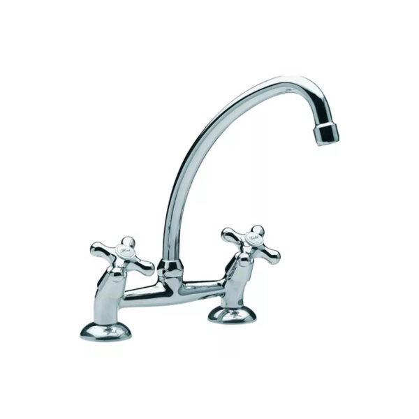 Grifo de cocina doble comando FV 16 Malena 0416/16 cromo