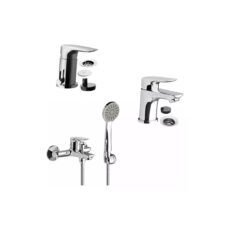 Juego Grifería Baño Completo Fv Jana M1 Ducha Exterior