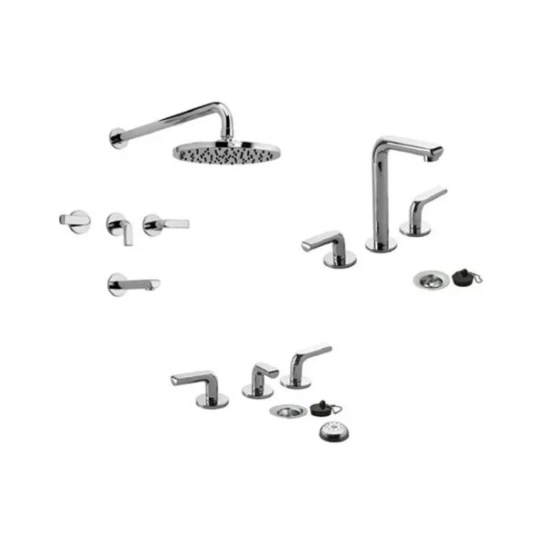 Combo Baño Fv Cipres Lavatorio Ducha Bidet Cierre Ceramico