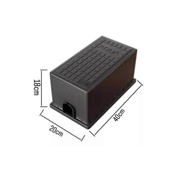 Caja Domiciliaria Vereda Medidor Agua Waterplast P/ Aysa - Imagen 2